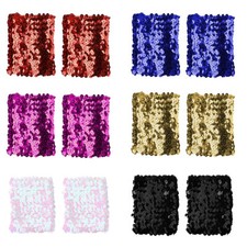 Damen Glitzer Handschuhe Mit