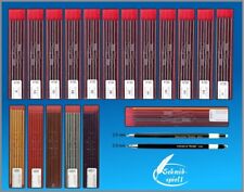 Minen-2,0 mm x 120  Fallmine Spitzer Fallbleistift 2,0/2,5mm Druckbleistift bunt