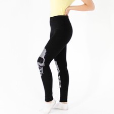 Leggins Totenkopf Nieten