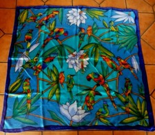 Seidentuch groß 90 - ,