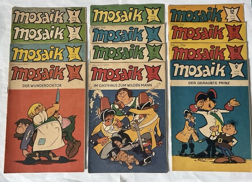 Mosaik abrafaxe jahrgang - mosaik, 1978
