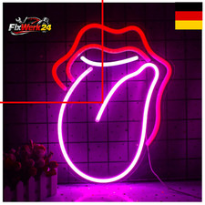 Neon Leuchtreklame Lippen