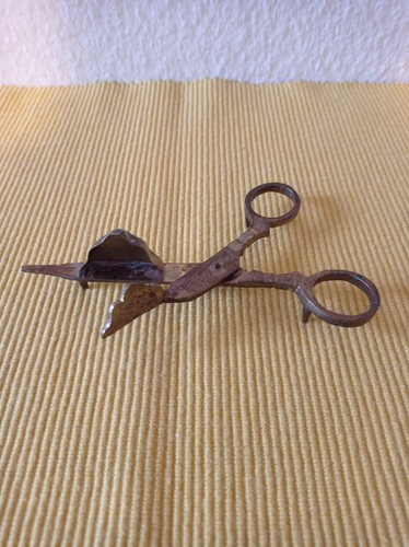 Alte dochtschere messing - dochtschere,
