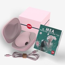 Fun Factory MEA Premium Suction Toy - Powder Rose