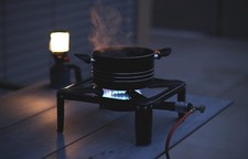 ? ROTHENBERGER Hockerkocher – 7,5 kW Gasbrenner, Gusseisen, Camping, B-Ware