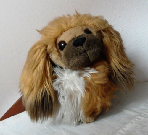 Pekinese mit trudi stofftier - mit,