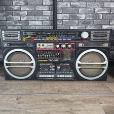 Lasonic TRC-975 Big Boombox 80s Vintage Cassette Radio - For Parts/Repair