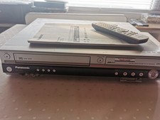 Panasonic DMR-ES35V DVD VHS Recorder mit Fernbedienung – Silber - TOP !!!
