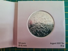 50 Euro 2018, Frankreich, Mickey Maus, in 900 Silber