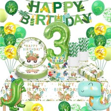 Lustige Dino Party Deko für