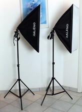 2x Profi Fotostudio