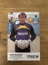 Autogrammkarte  Werder Bremen Dieter Burdenski 