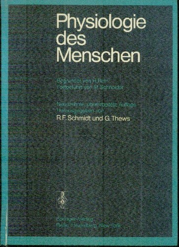 Schmidt physiologie des - schmidt,