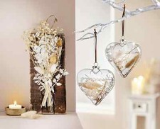 Wanddeko "Flowers" Wohn-Deko Dekoration Trockenblumen Holz Deko