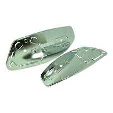 MZ TS125 TS150 Chromblenden für Tank 12,5 Liter Chrom Bleche Blenden Knieblech