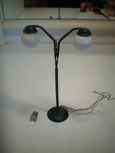 Alte bogenlampe leuchte - leuchte, weiße