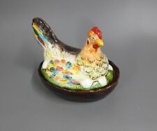 Dose Henne Huhn Nest Keramik