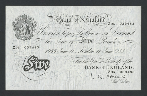 Bank england 5 - bank, £5