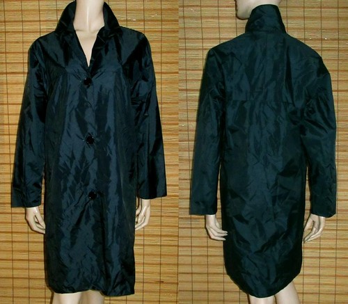 Blauer regenmantel raincoat - -,