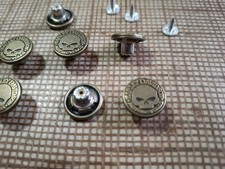 10 Harley Davidson Willie G Scull Knöpfe