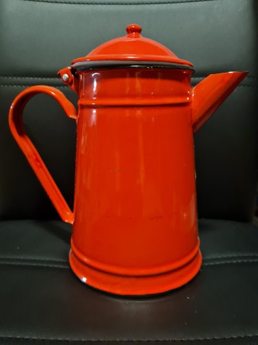 Emaille kanne kaffeekanne mit - kaffeekanne,