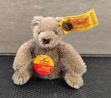 Steiff Miniatur Teddy 0202/11 unbespielt - Bär ca 7cm- bewegl. Kopf- K+F -TOP-