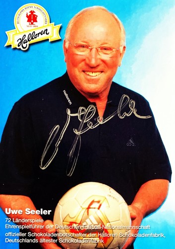 Autogramm uwe seeler - uwe, vize