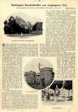 Büdingens Baudenkmäler aus