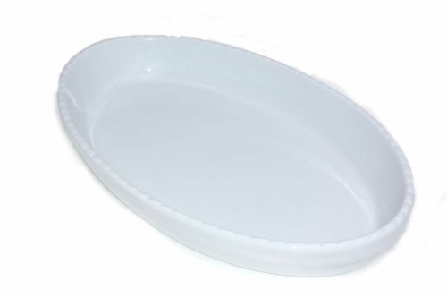 Backform porzellan oval cm - porzellan,