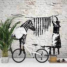 Fototapete Washing Zebra