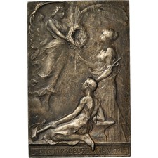 Frankreich, Medaille, Art Nouveau, Usine des Ressorts du Nord, 1949, H. Kautsch