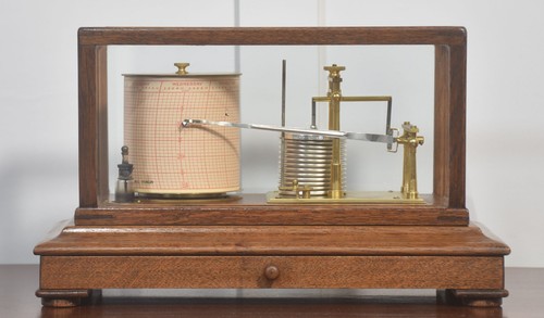 Antiker eichenbarograph von - antiker,