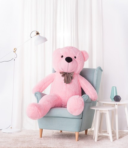 Teddybär groß xxl rosa - teddybär, (rosa