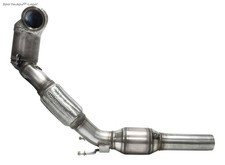 HJS Edelstahl Ø76mm Frontpipe mit Kat VW Golf 7 GTI Performance 245 Facelift