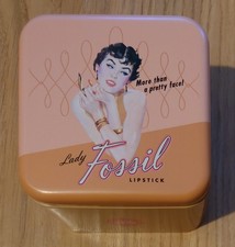 Fossil Blechdose Schmuck