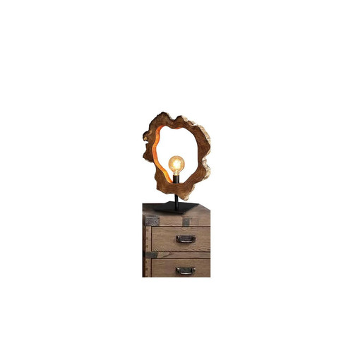 Holz tischlampe natura - holz,
