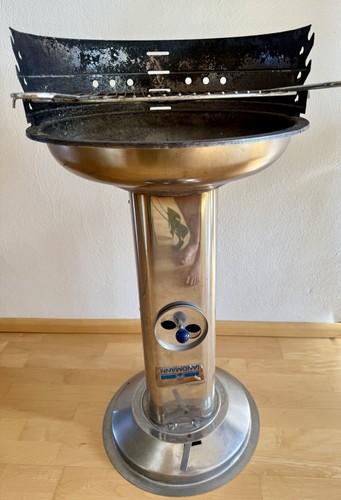 Edelstahl säulengrill - säulengrill, v
