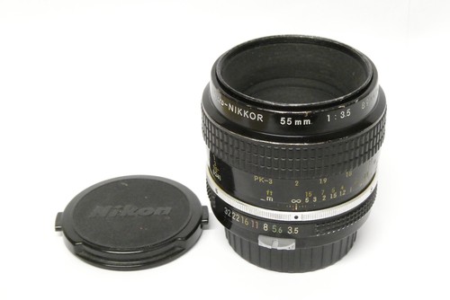 Nikon micro nikkor 55 - micro, /
