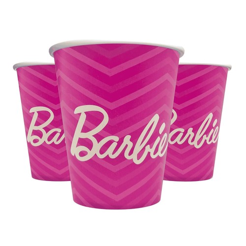 Barbie becher 250ml 8er pack - barbie,