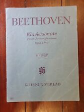 Ludwig van Beethoven: Klaviersonate f-Moll Op. 2, 1 - Noten Klavier antiquarisch