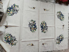 Osterdecke Tischdecke Ostern Hase Eier eckige Decke 157x110cm Tischwäsche