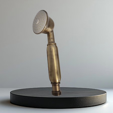 Handbrause Retro bronciert