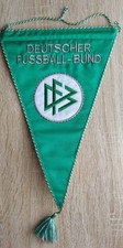 DFB DEUTSCHER FUSSBALL-BUND, schöner Wimpel ca. 20 x 29 cm, Seide gestickt TOP