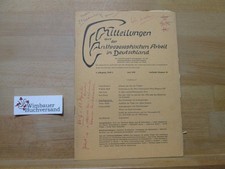 Mitteilungen für die