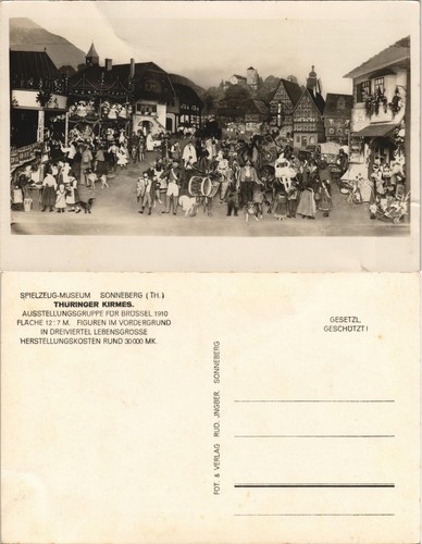 Ansichtskarte sonneberg - ansichtskarte,