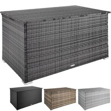 750l auflagenbox rattan alu - 750l,