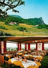 Koppl Gasthof Pension Am Riedl Restaurant Landschaftspanorama