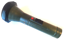 1 x W - Germany Bundeswehr Armee Soldat alte Taschenlampe Retro Licht Autolampe