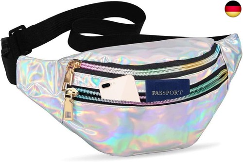 Bauchtasche silber metallic - bauchtasche,