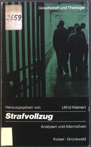 Strafvollzug analysen und - strafvollzug.,